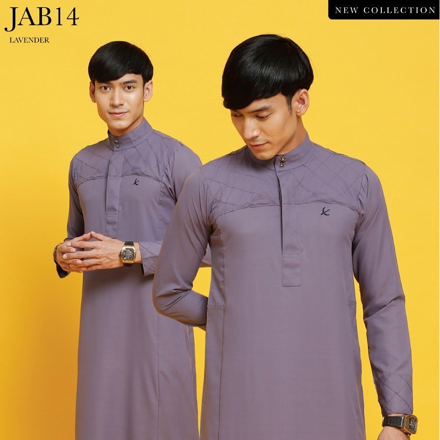 Jubah Abu Bakar Lavender