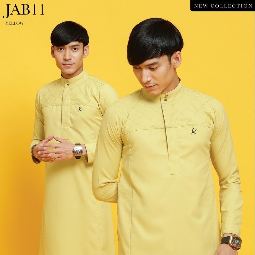 Jubah Abu Bakar Yellow