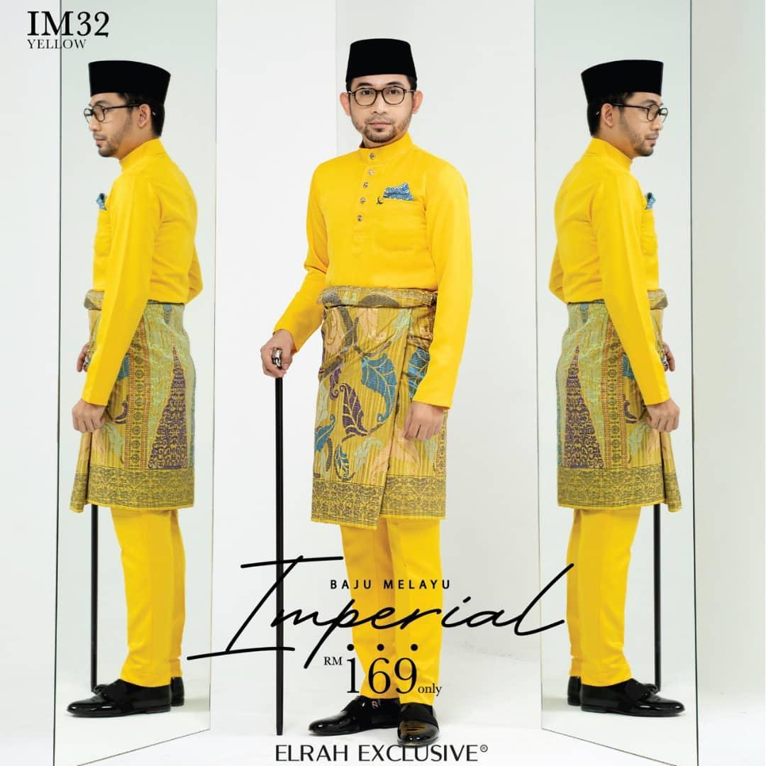 Royal Yellow Baju Melayu