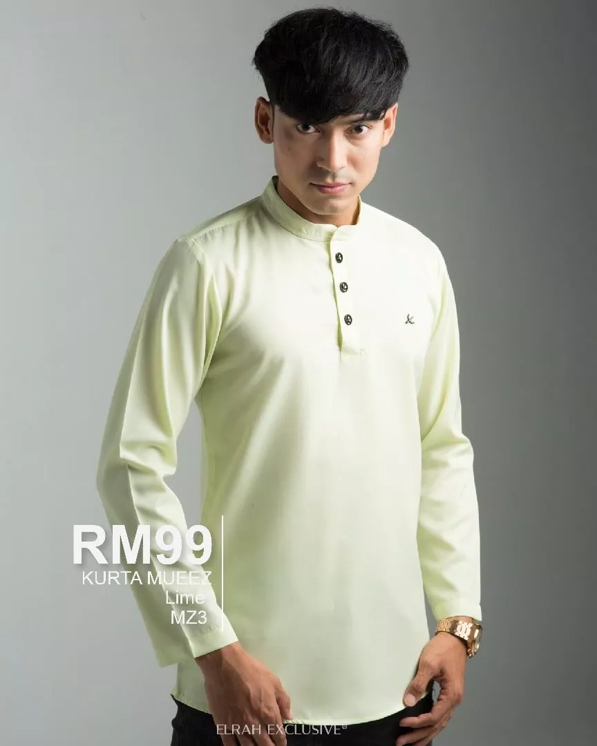KURTA MUEEZ LIME (2022)
