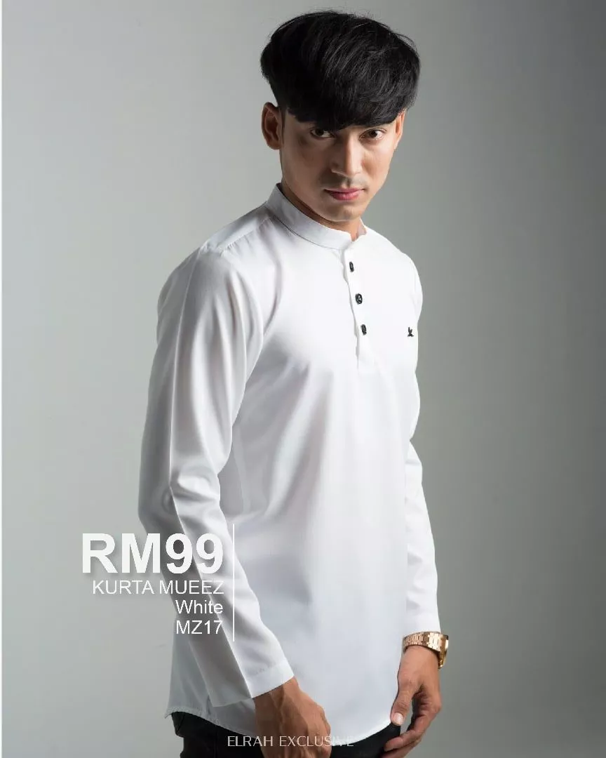 KURTA MUEEZ WHITE (2022)