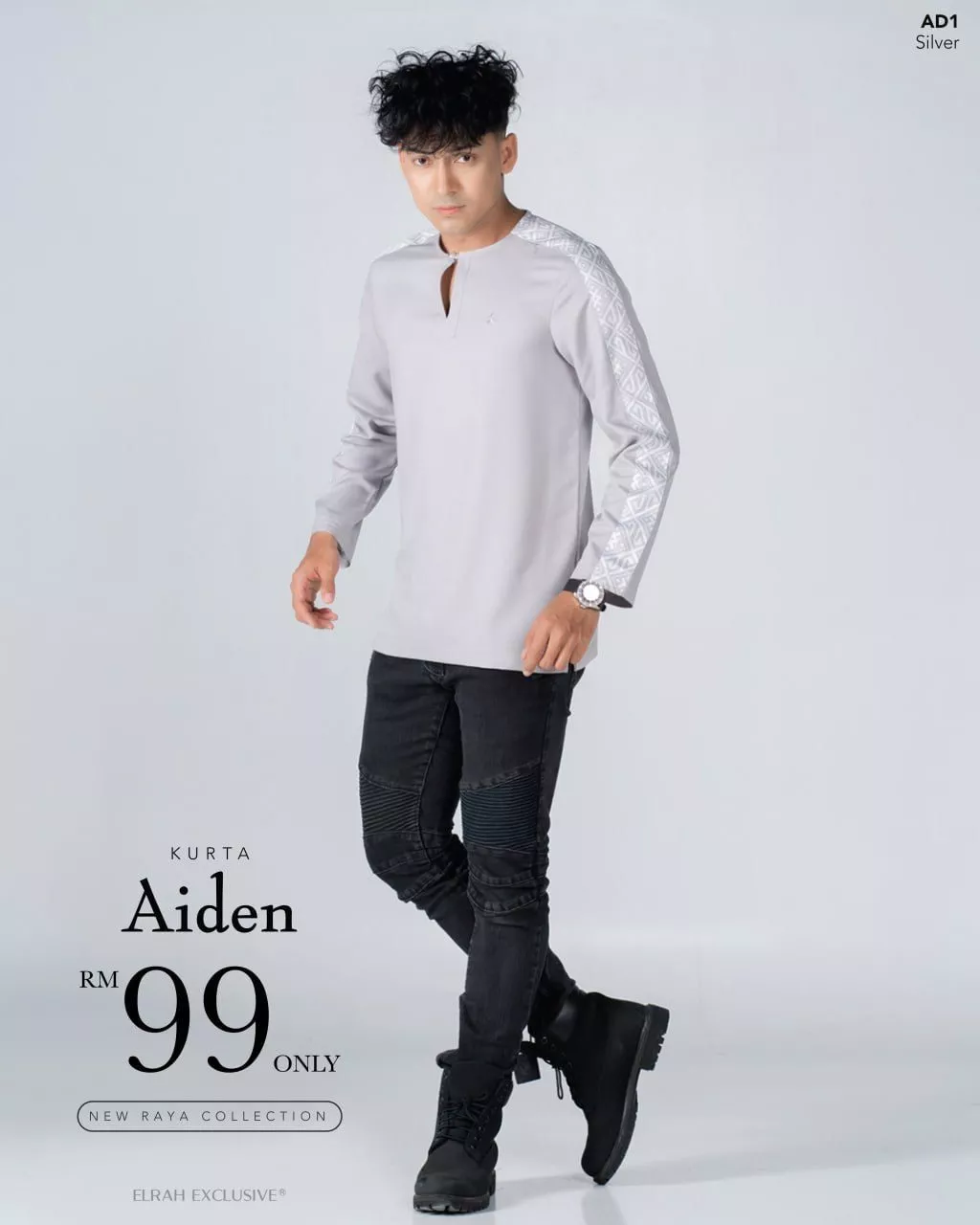KURTA AIDEN SILVER