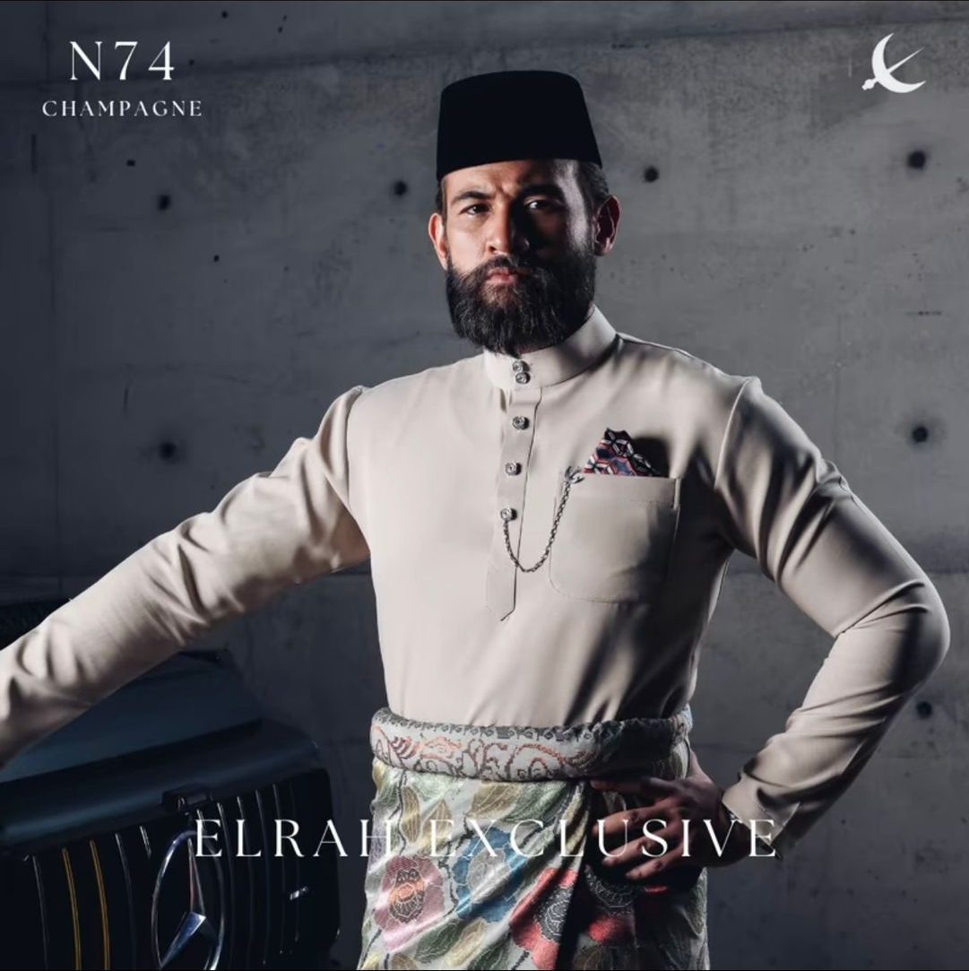 BAJU MELAYU ULTIMATE 2.0 CHAMPAGNE