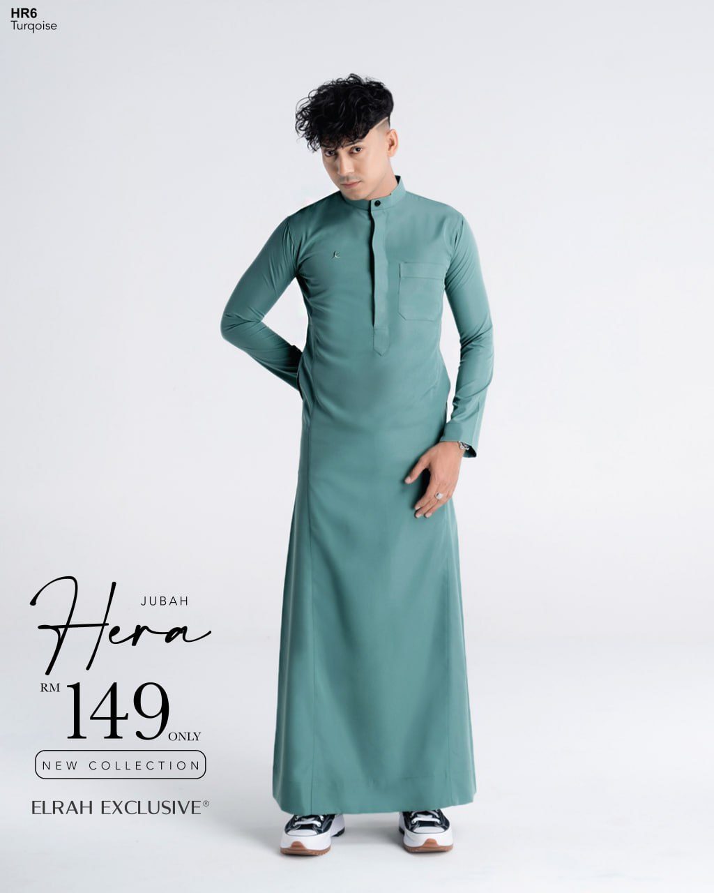 JUBAH HERA TURQOISE