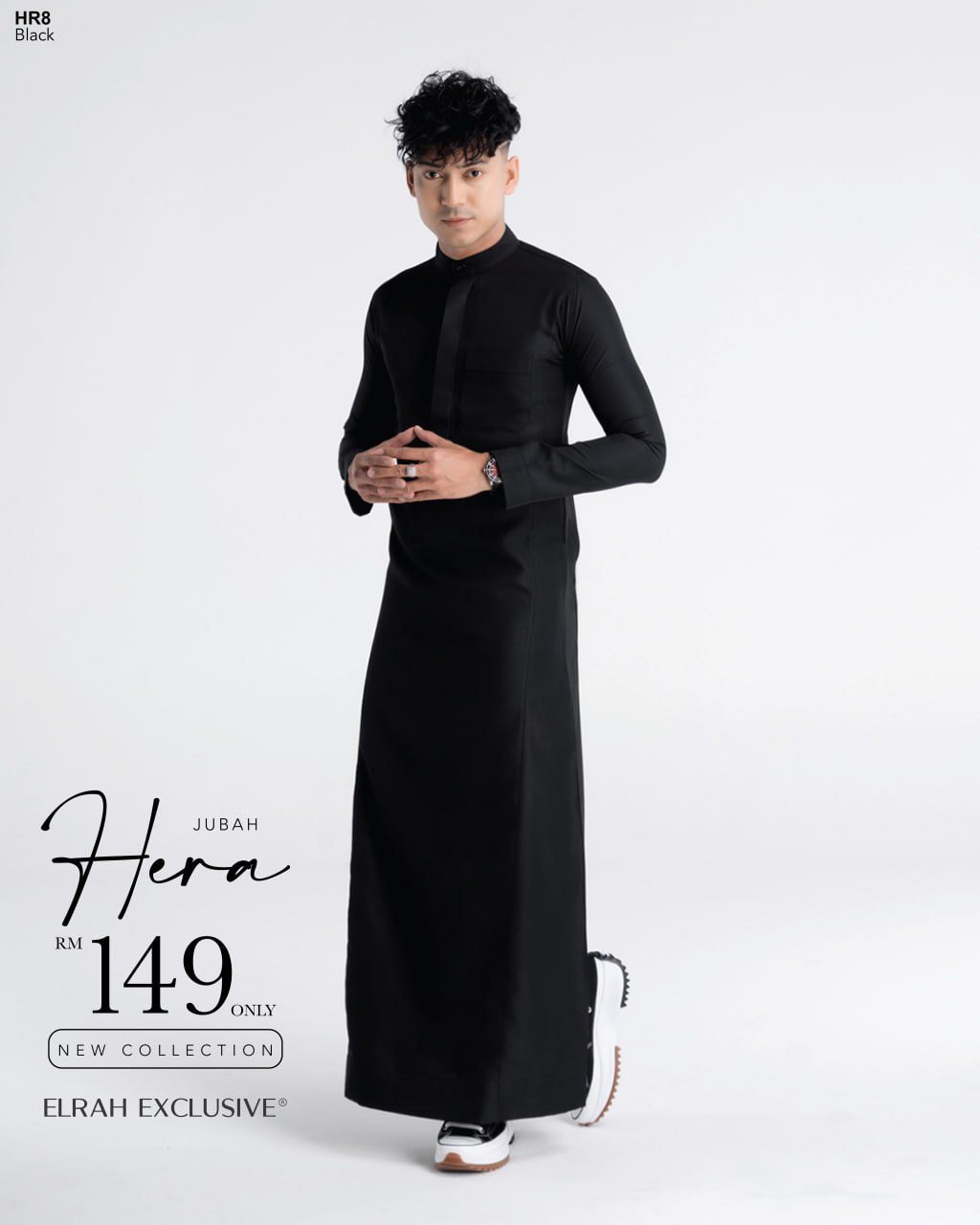 JUBAH HERA BLACK