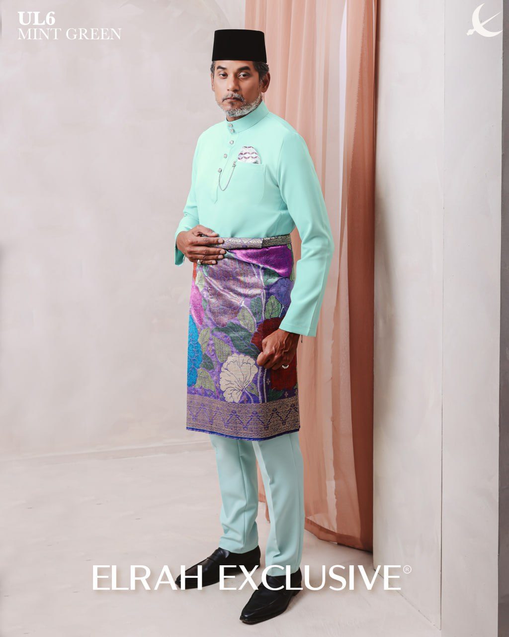 BAJU MELAYU ULTIMATE 1.0 MINT GREEN