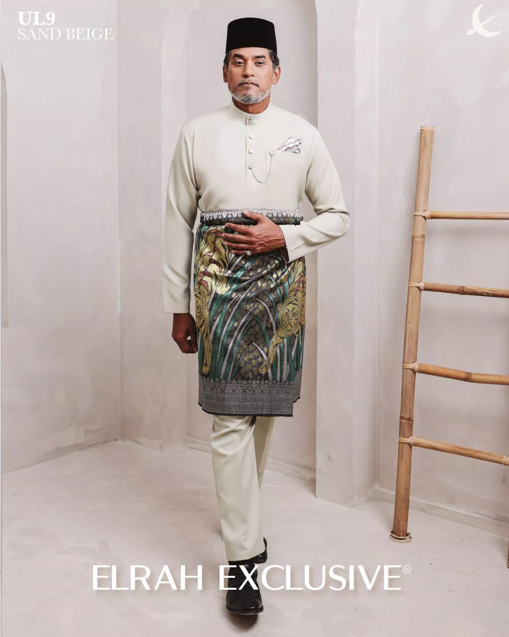 BAJU MELAYU ULTIMATE 1.0 SAND BEIGE