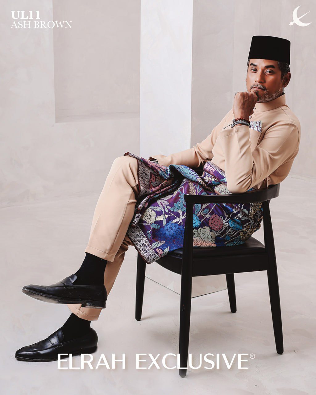 BAJU MELAYU ULTIMATE 1.0 ASH BROWN