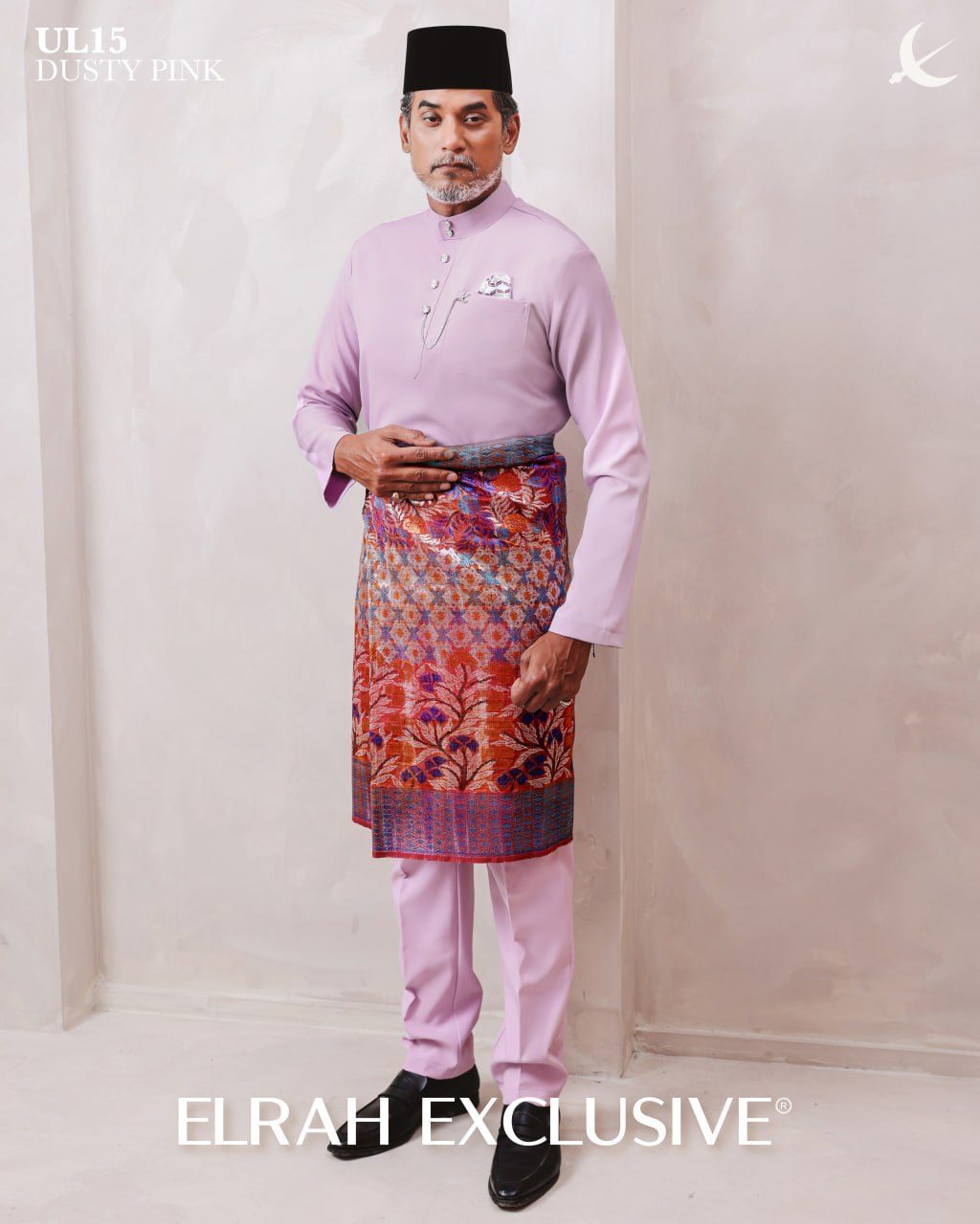 BAJU MELAYU ULTIMATE 1.0 DUSTY PINK