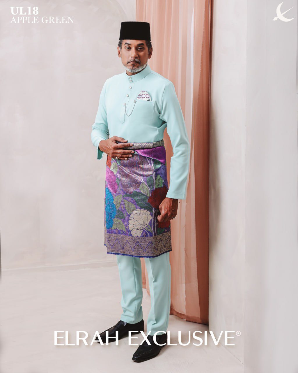 BAJU MELAYU ULTIMATE 1.0 APPLE GREEN