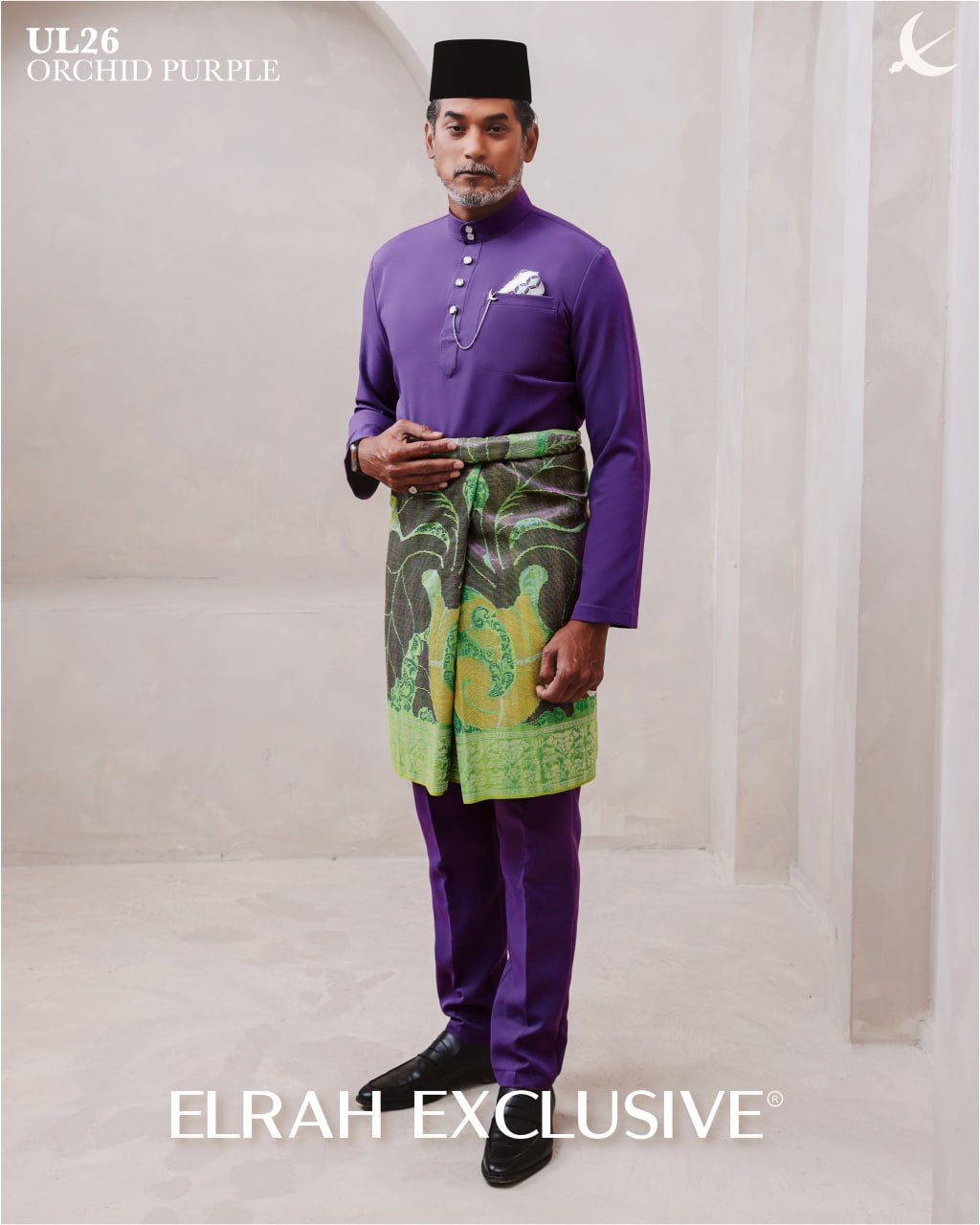 BAJU MELAYU ULTIMATE 1.0 ORCHIRD PURPLE