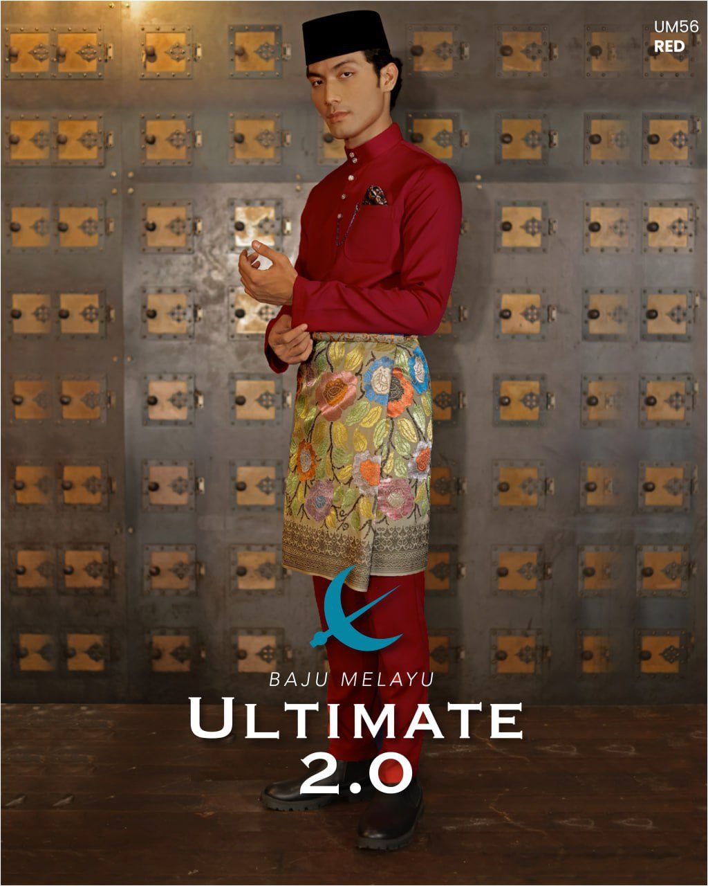 BAJU MELAYU ULTIMATE 2.0 RED