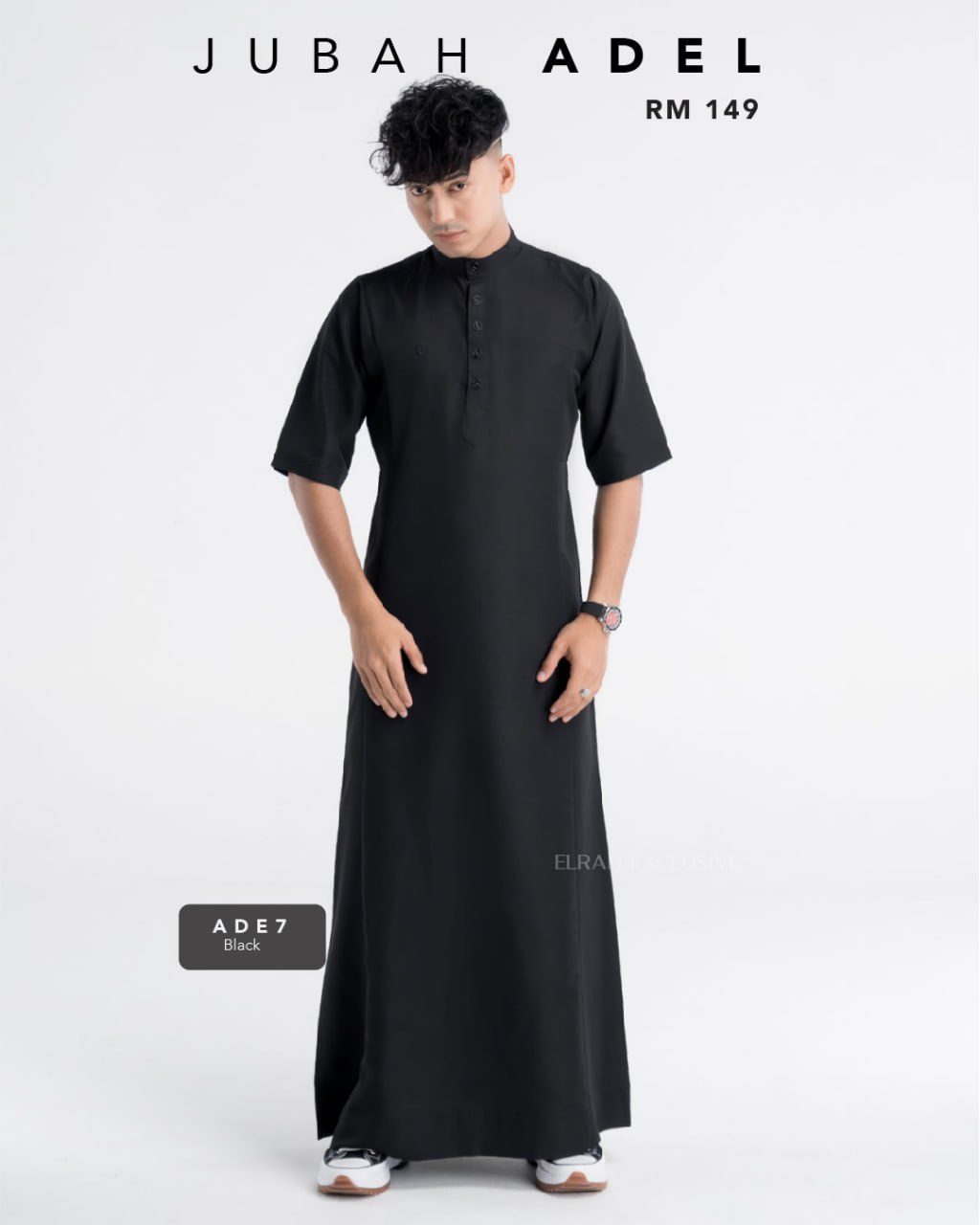 JUBAH ADEL BLACK