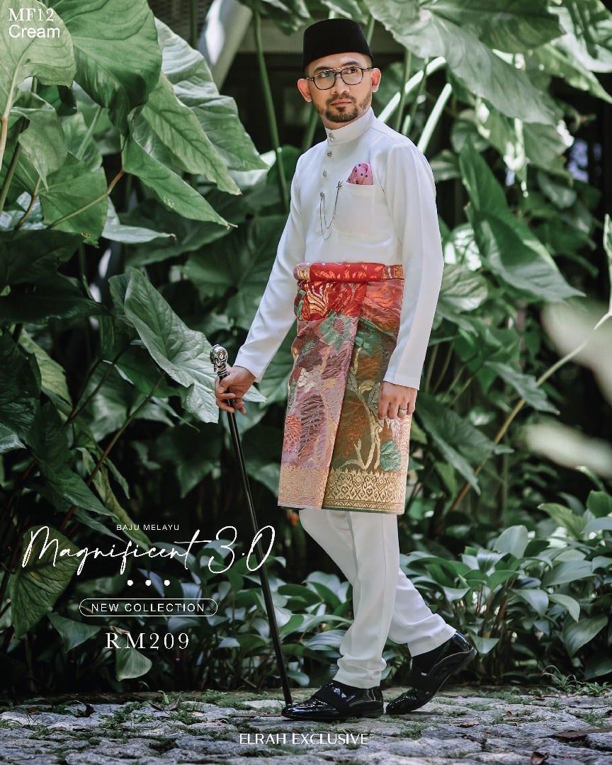 BAJU MELAYU MAGNIFICENT 3.0 CREAM