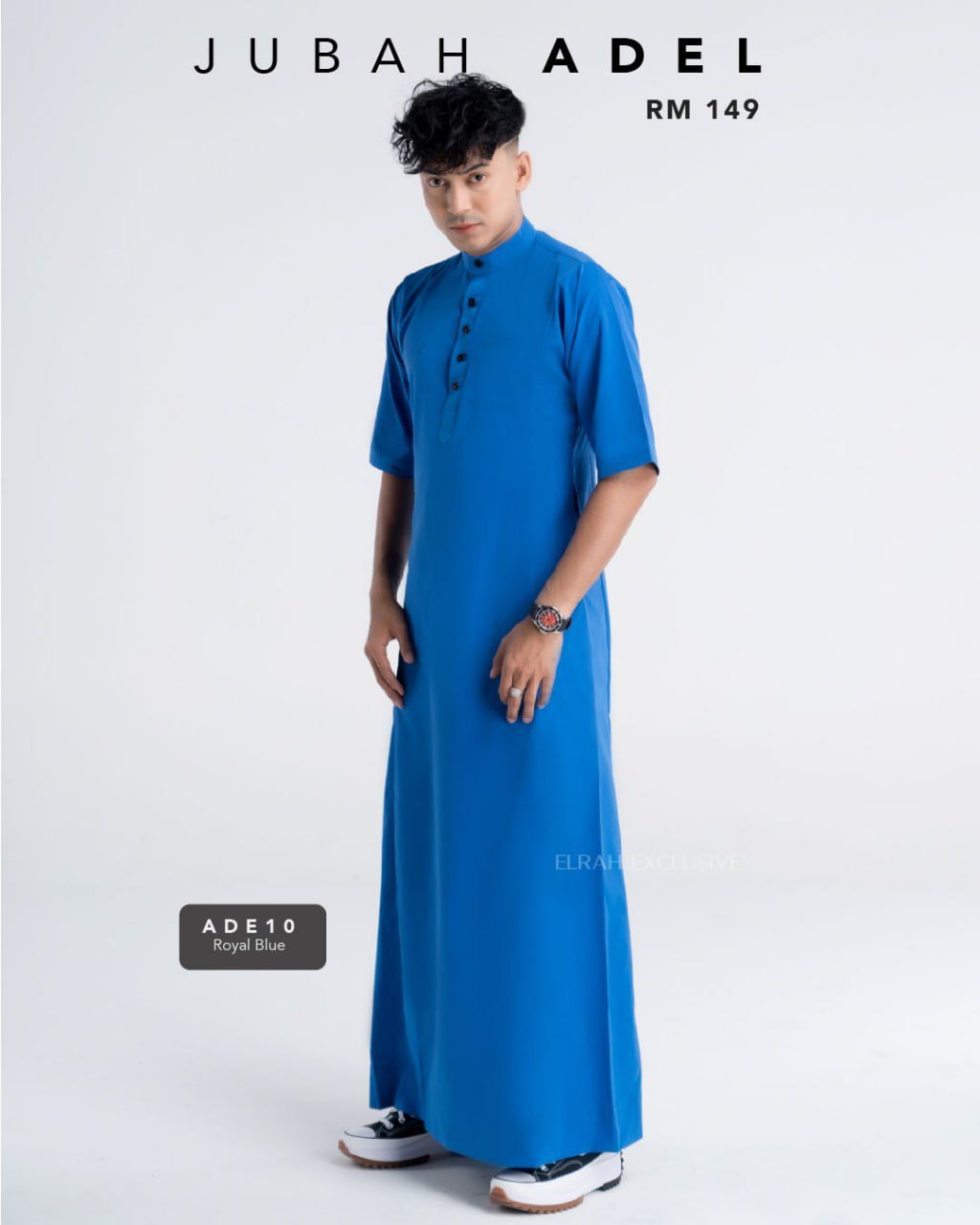 JUBAH ADEL ROYAL BLUE