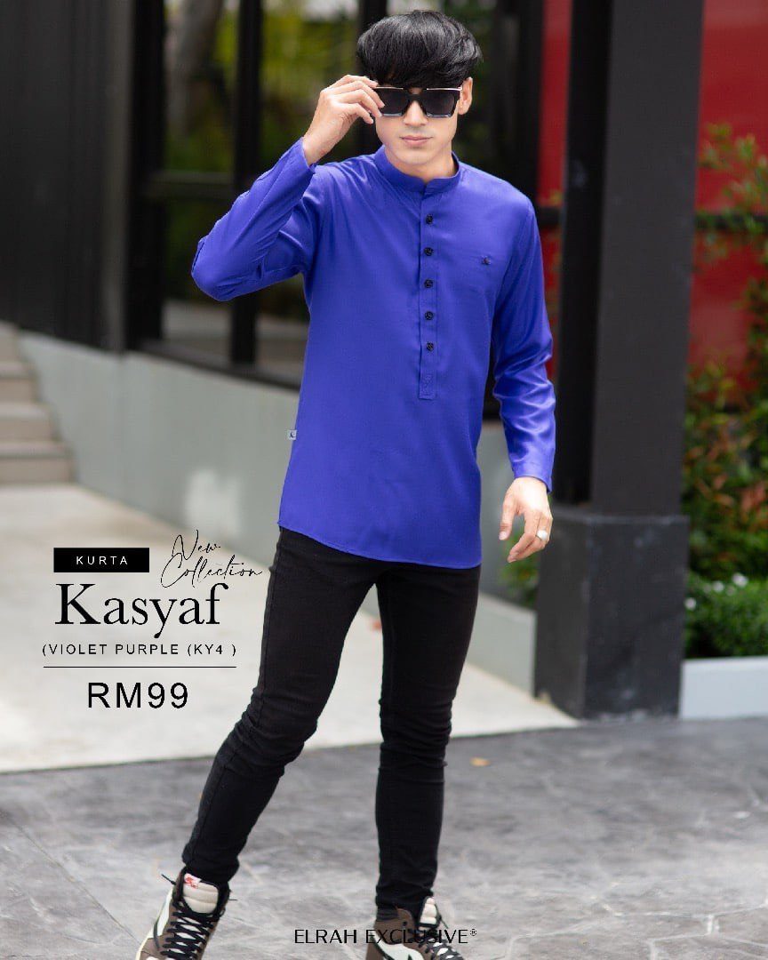 KURTA KASYAF VIOLET PURPLE (2022)