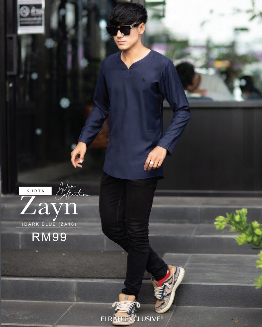 KURTA ZAYN DARK BLUE (2022)