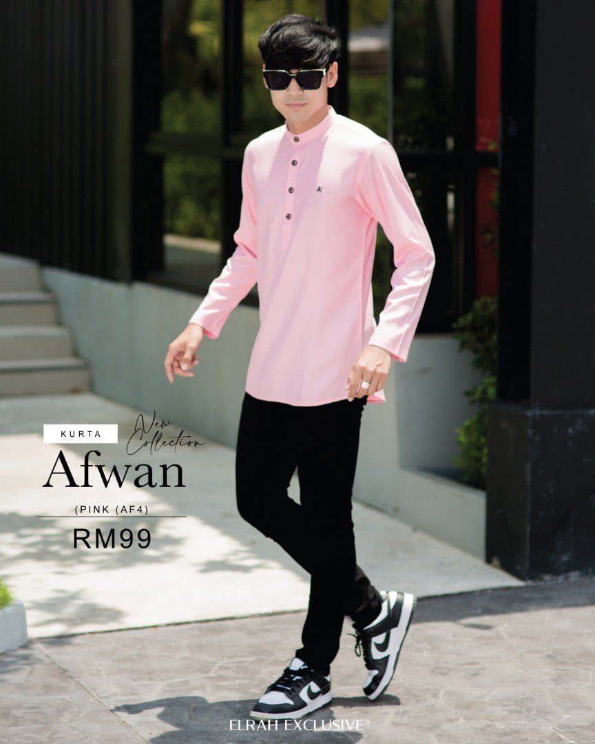 KURTA AFWAN PINK