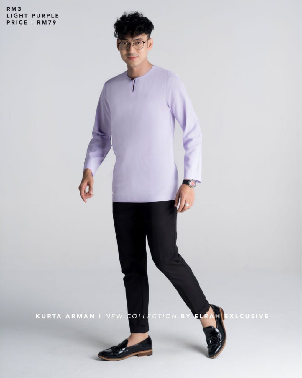 KURTA ARMAN LIGHT PURPLE (2024)