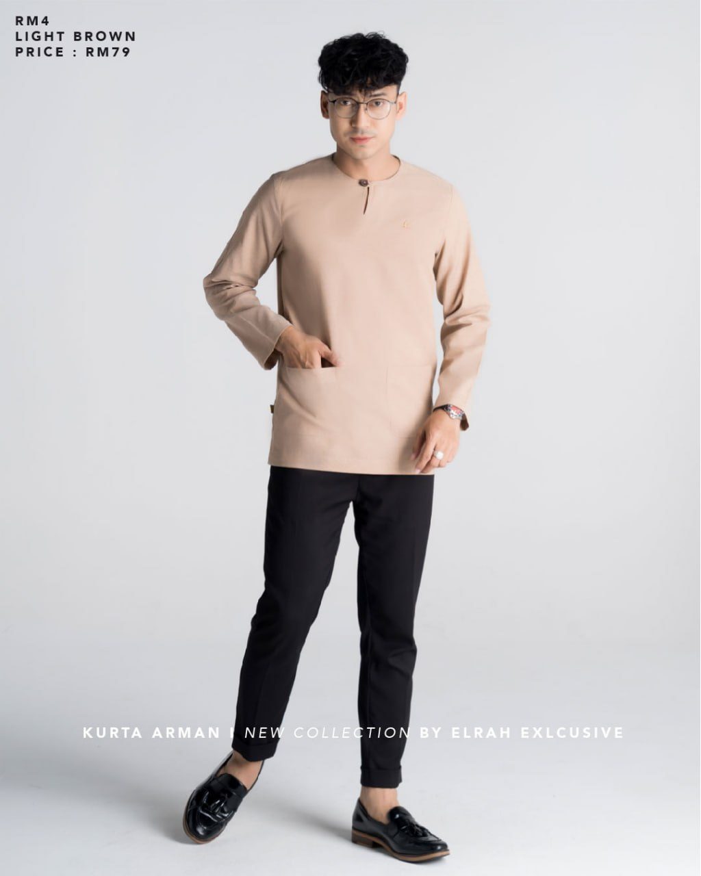 KURTA ARMAN LIGHT BROWN (2024)