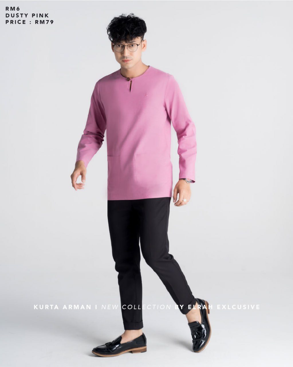 KURTA ARMAN DUSTY PINK (2024)