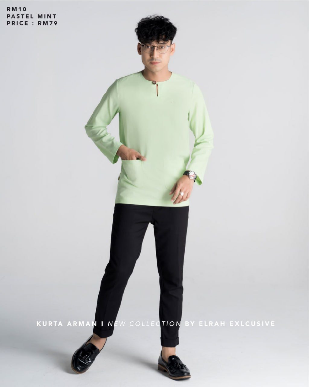 KURTA ARMAN PASTEL MINT (2024)