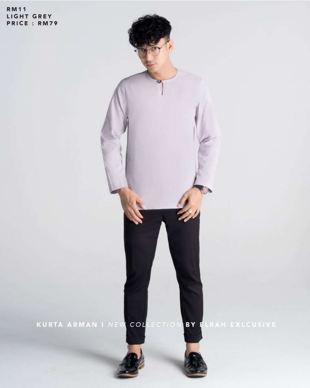 KURTA ARMAN LIGHT GREY(2024)