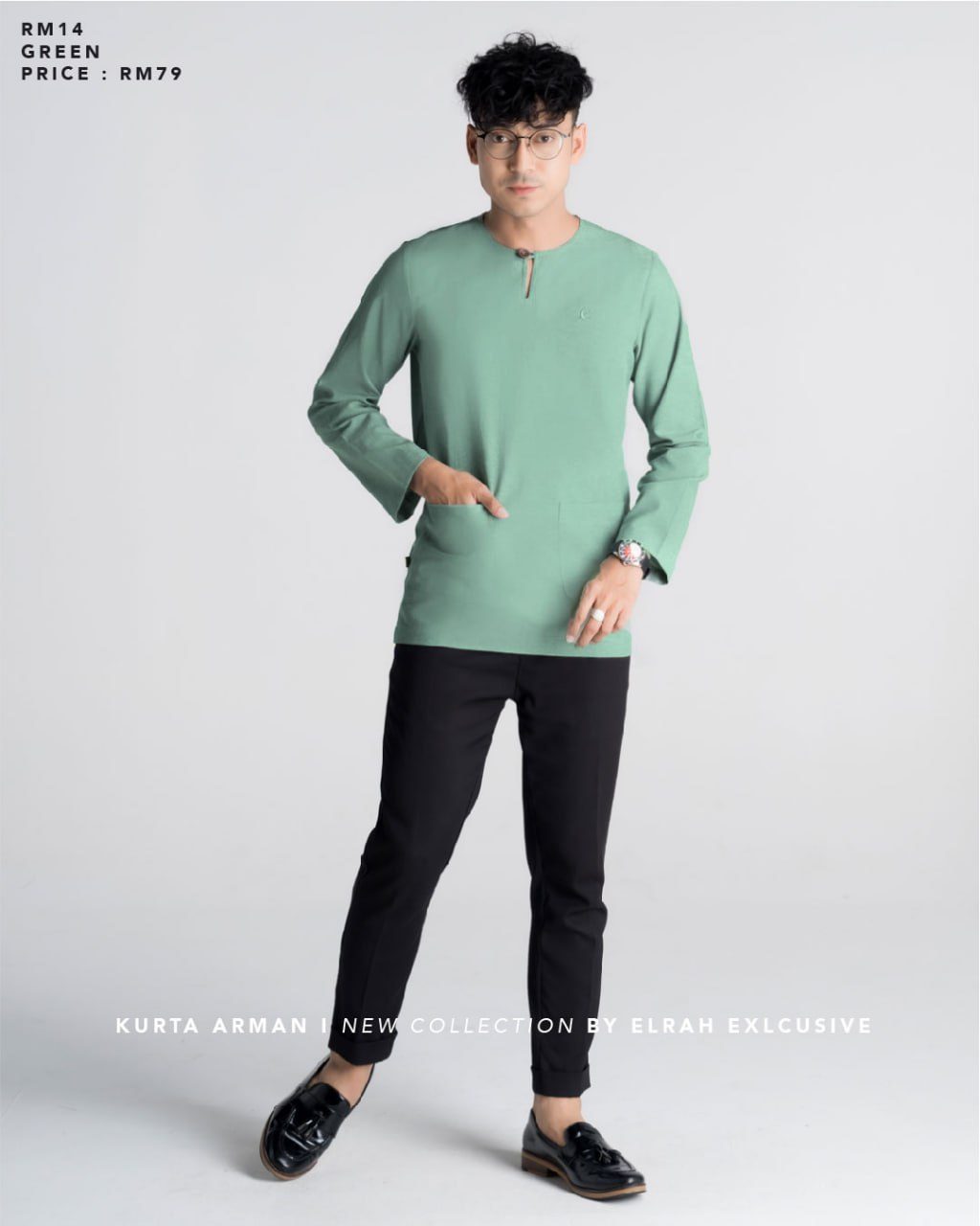 KURTA ARMAN GREEN (2024)