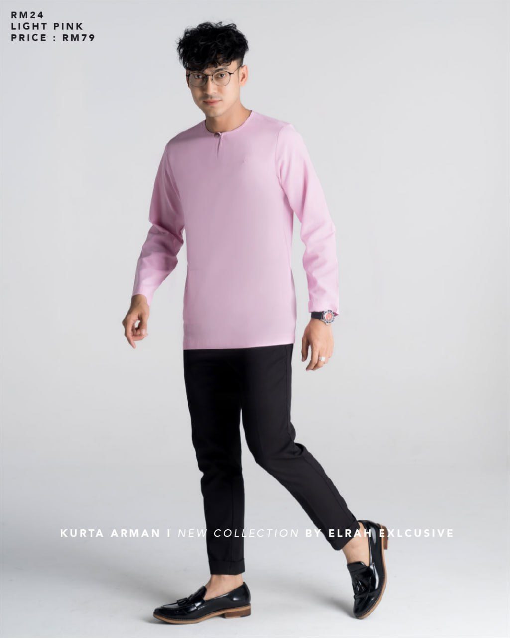 KURTA ARMAN LIGHT PINK (2024)