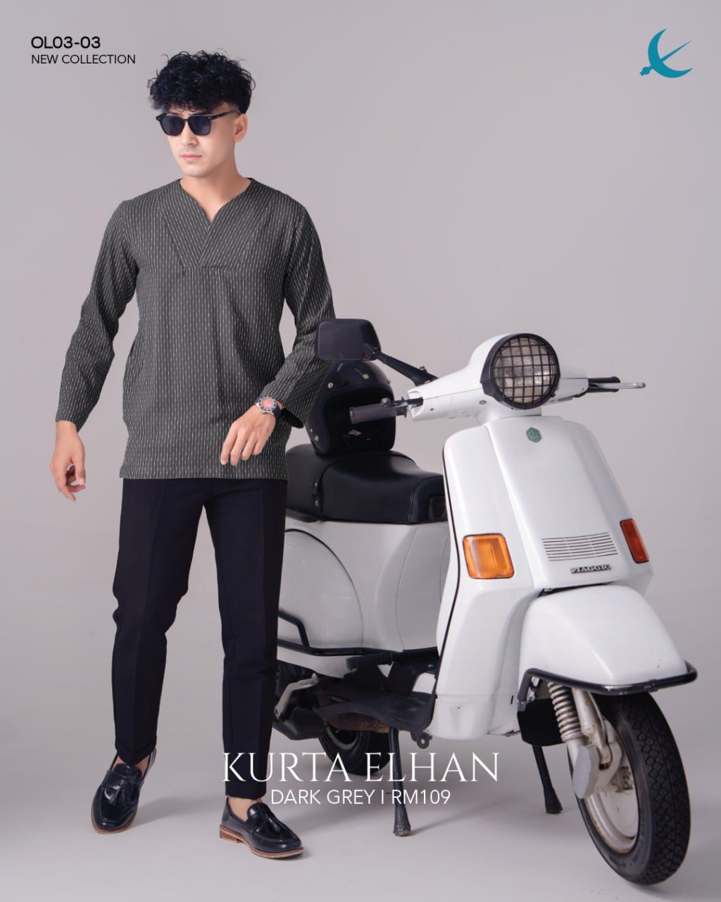 KURTA ELHAN DARK GREY (2024)