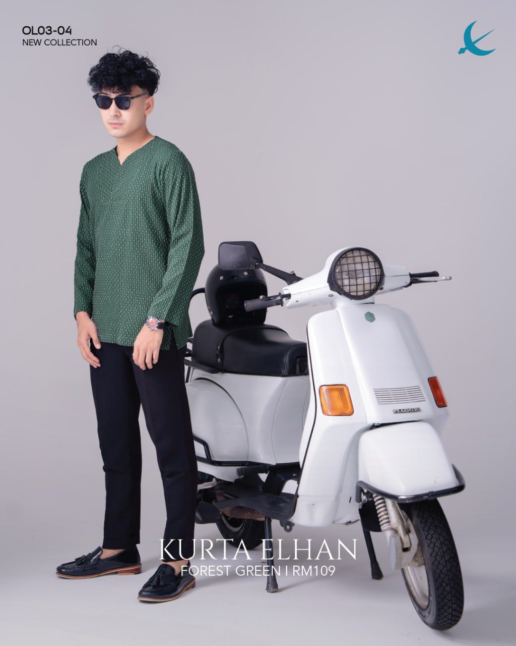 KURTA ELHAN FOREST GREEN (2024)