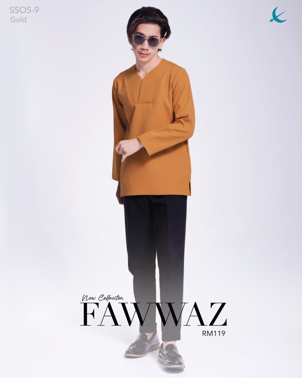 KURTA FAWWAZ  GOLD (2024)