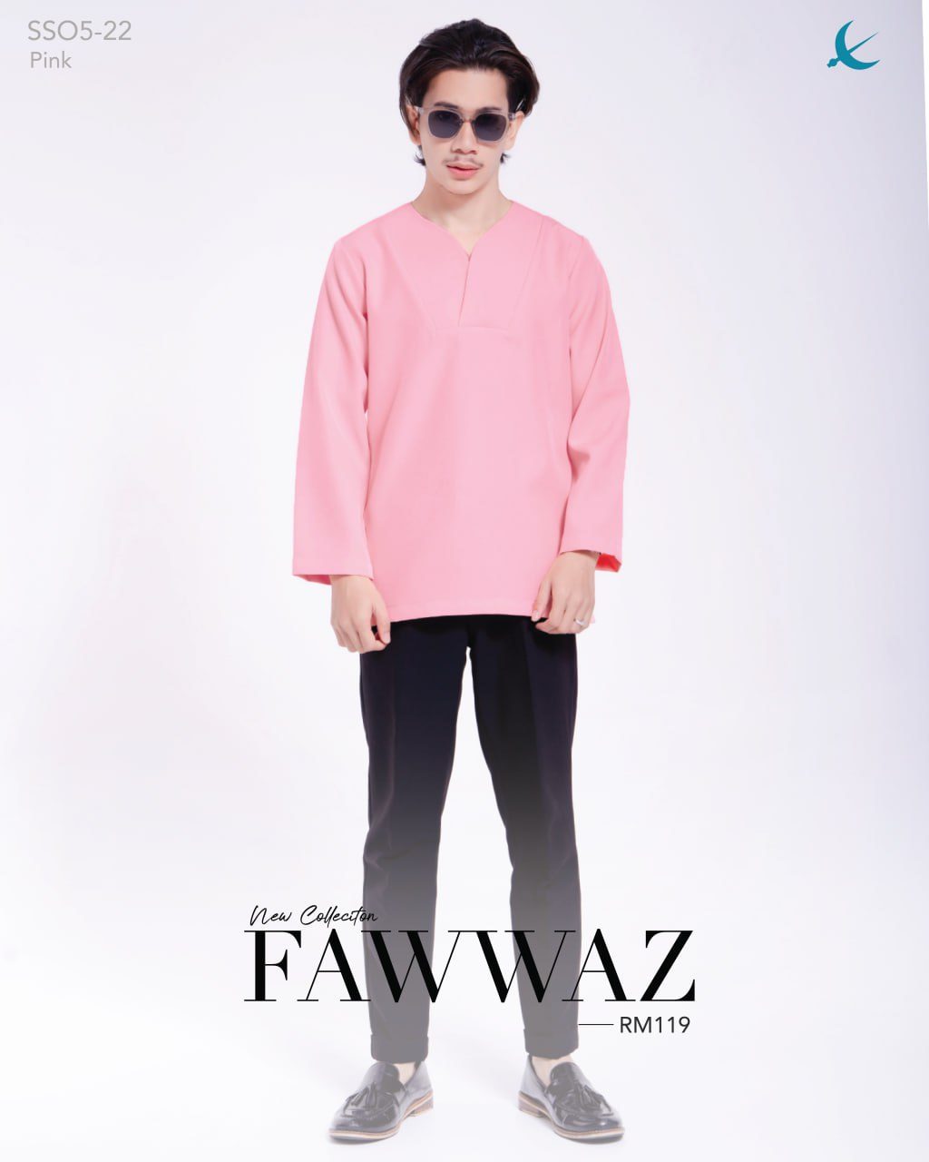 KURTA FAWWAZ PINK (2024)