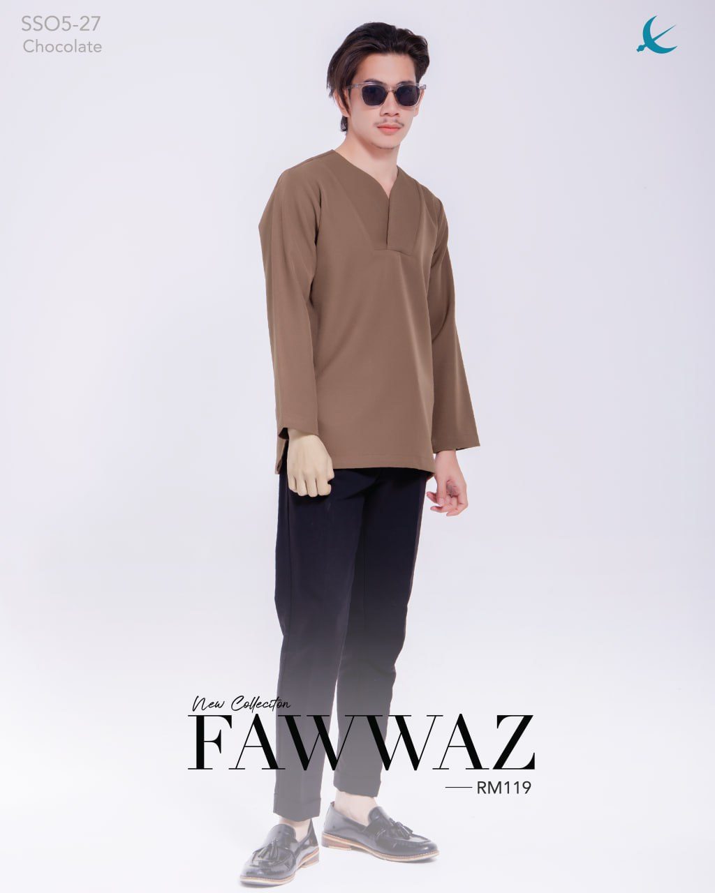 KURTA FAWWAZ CHOCOLATE (2024)