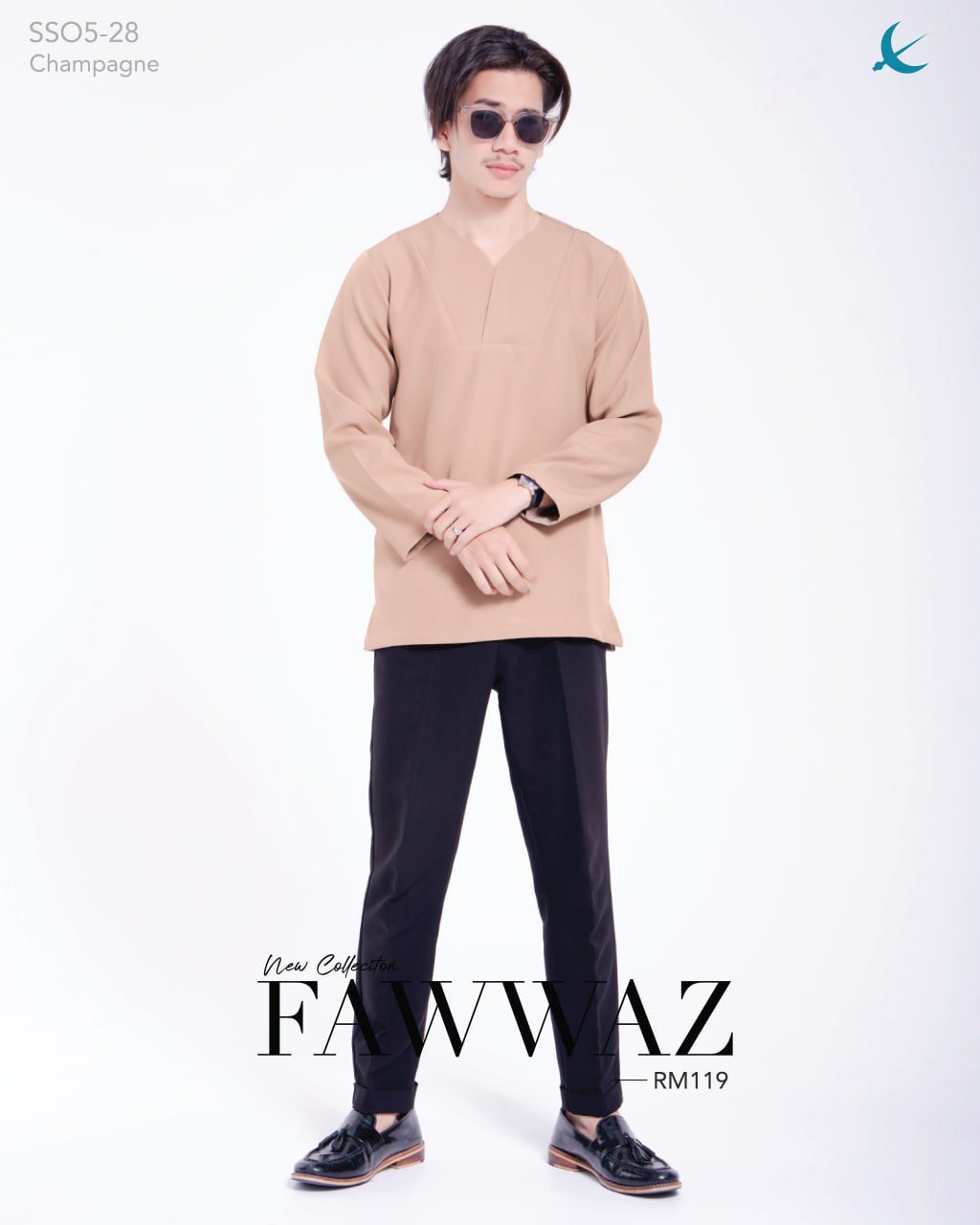 KURTA FAWWAZ CHAMPAGNE (2024)