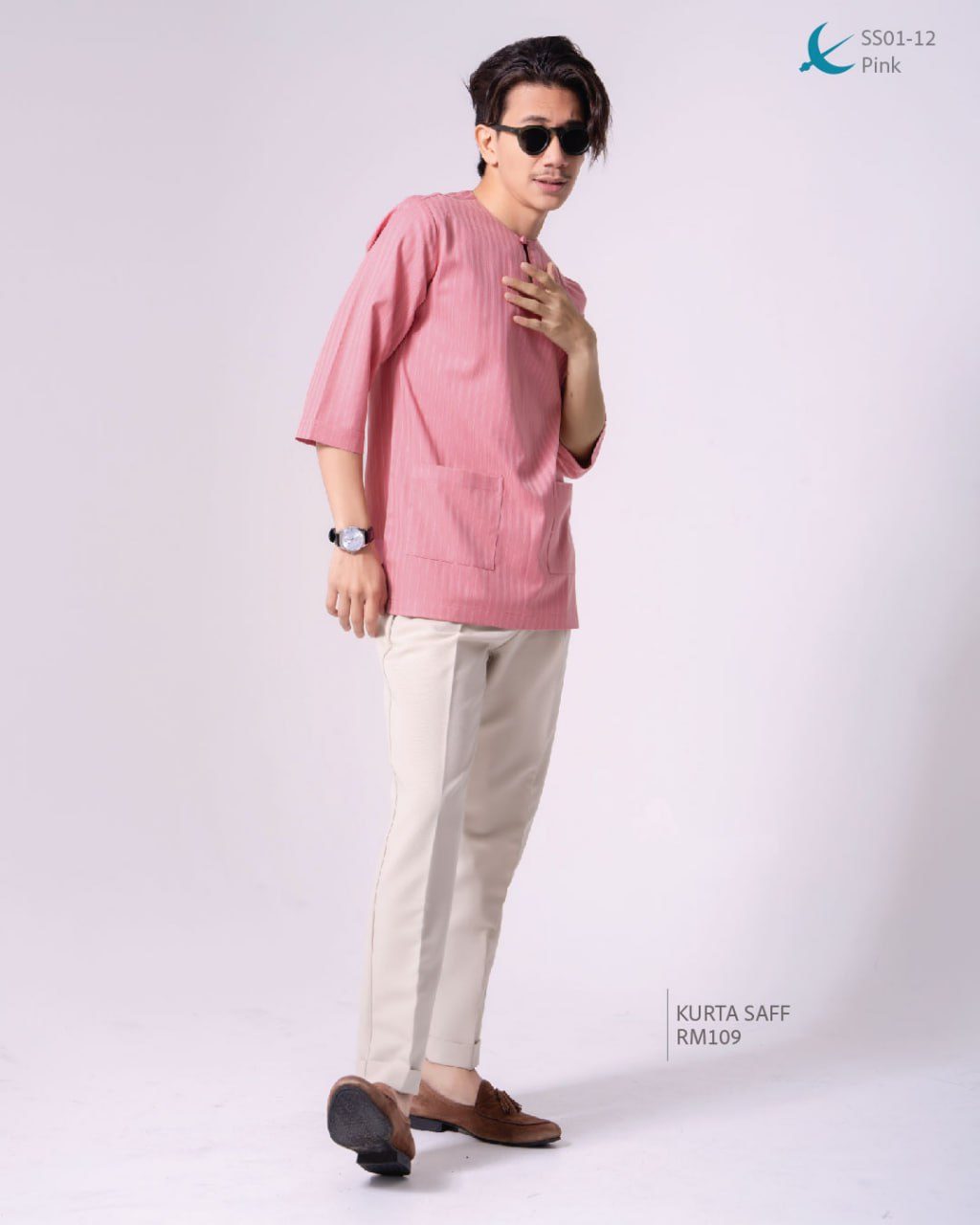 KURTA SAFF PINK (2024)