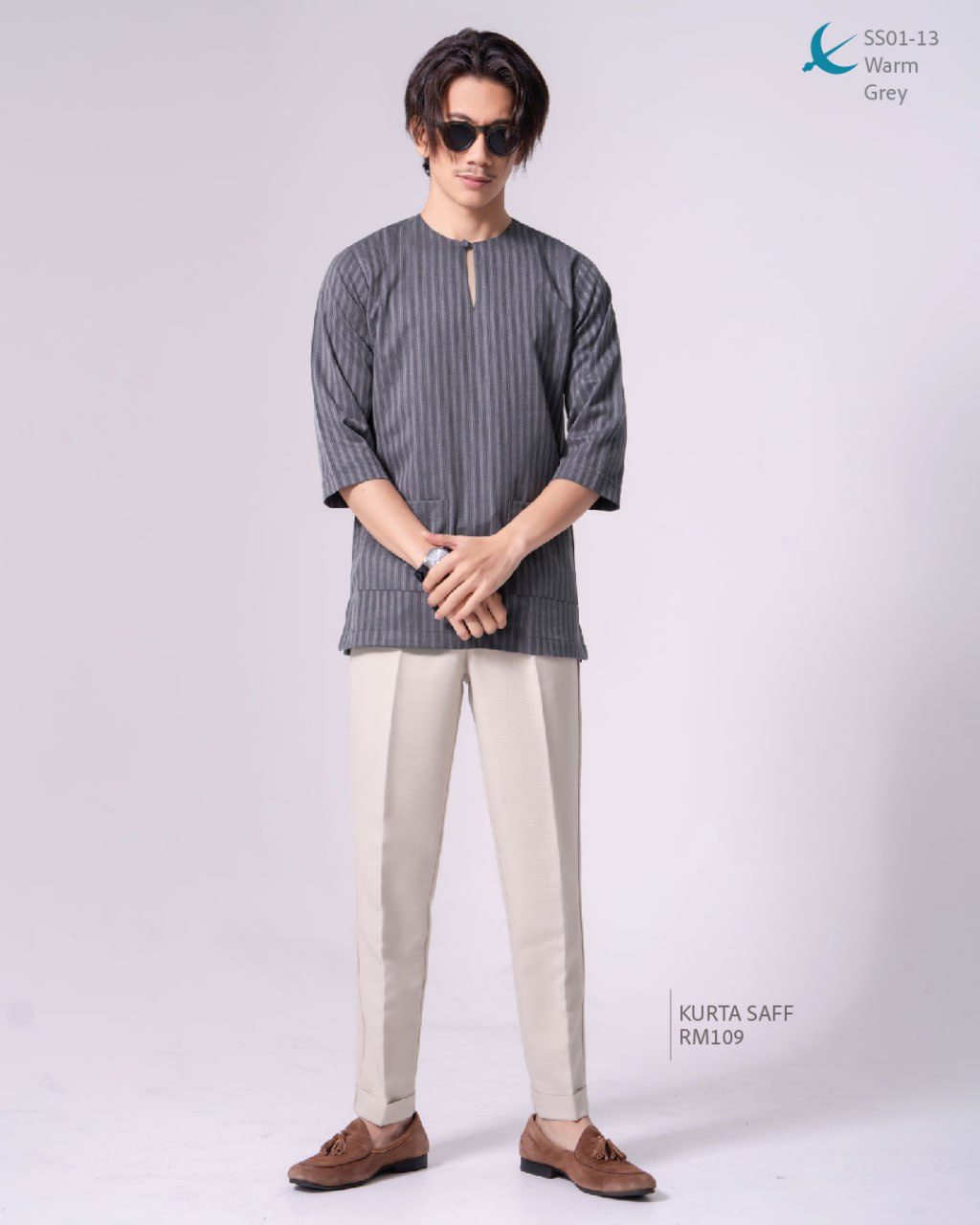 KURTA SAFF WARM GREY (2024)