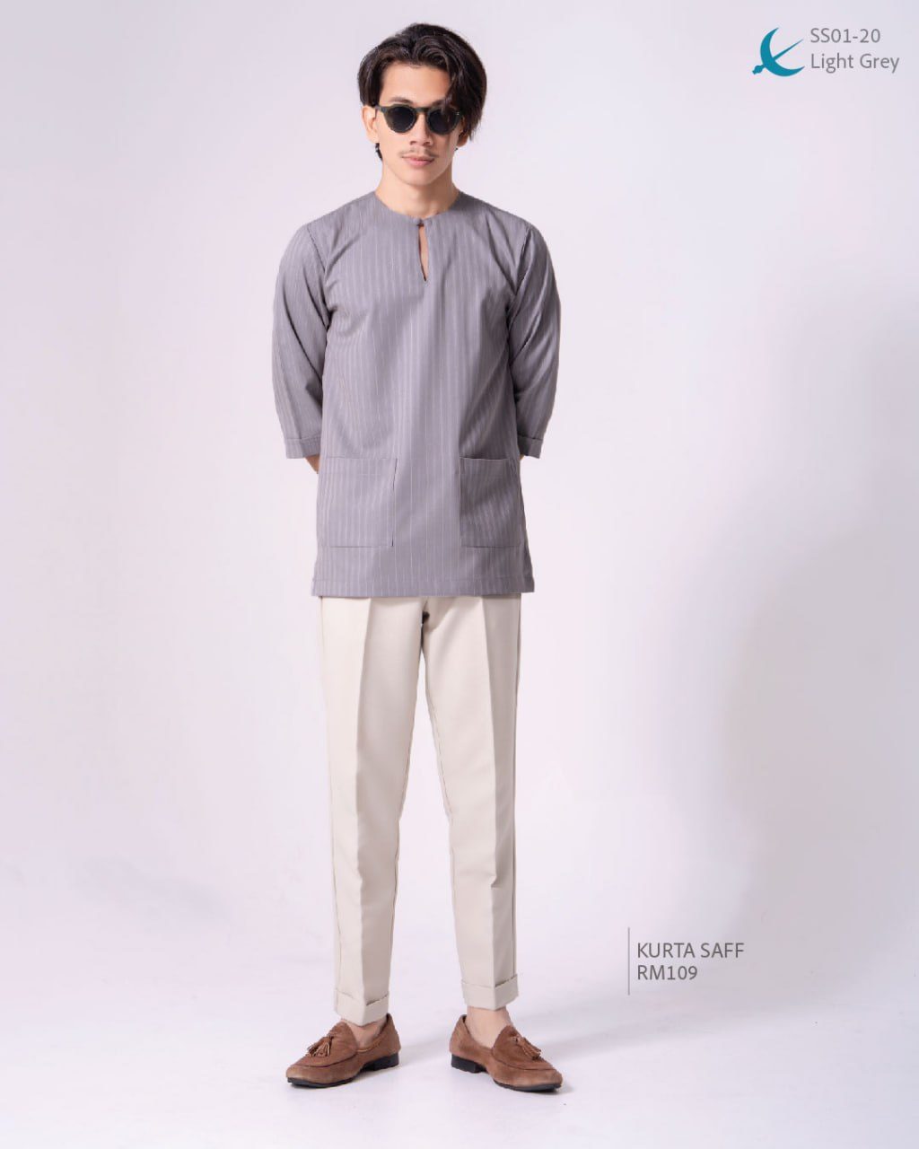 KURTA SAFF LIGHT GREY (2024)