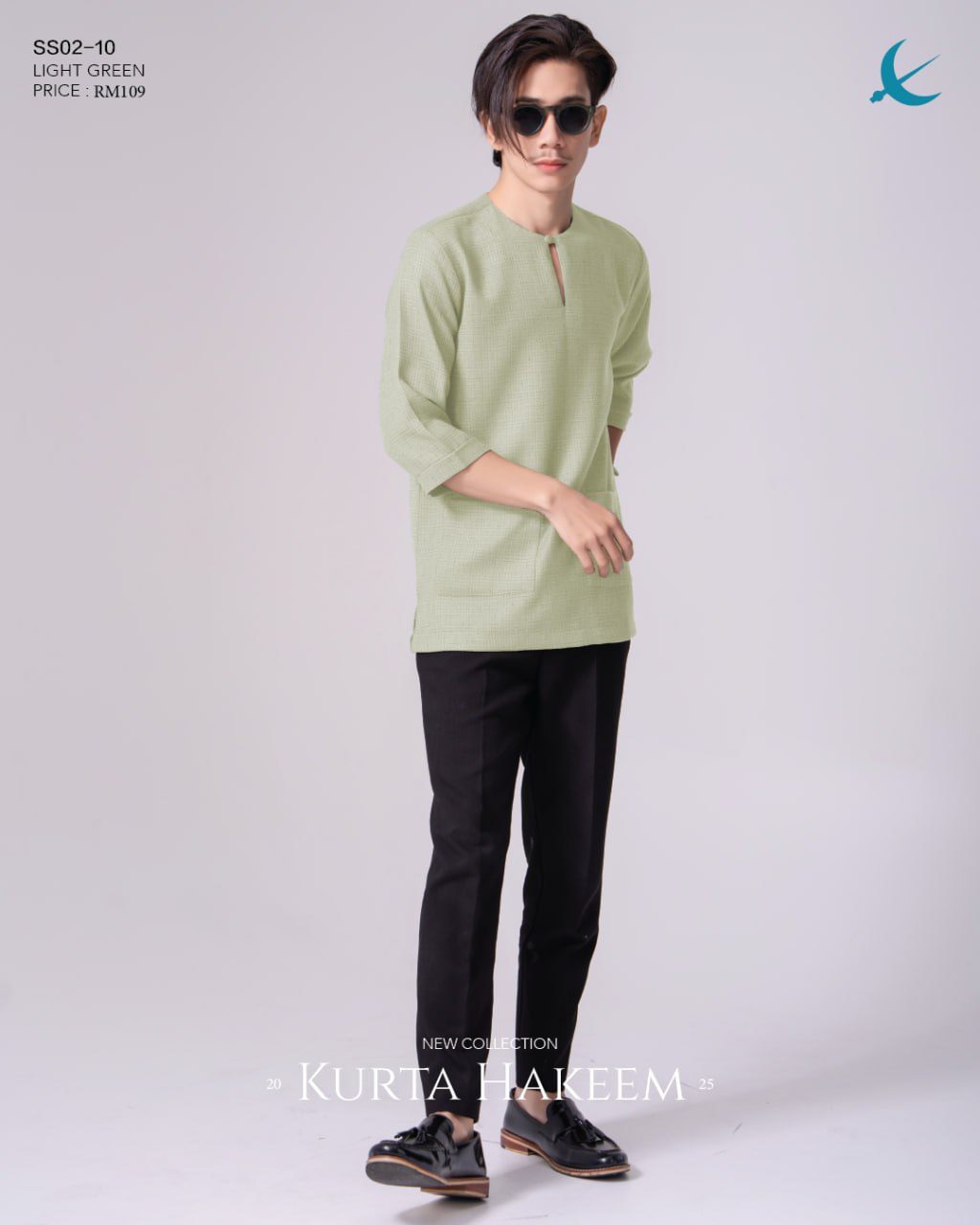 KURTA HAKEEM LIGHT GREEN