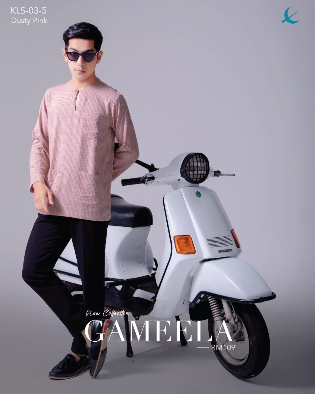 KURTA GAMEELA DUSTY PINK (2024)