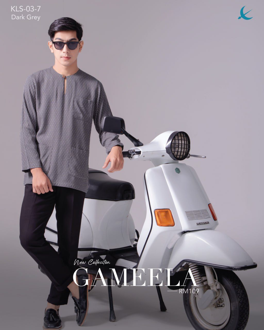 KURTA GAMEELA DARK GREY (2024)