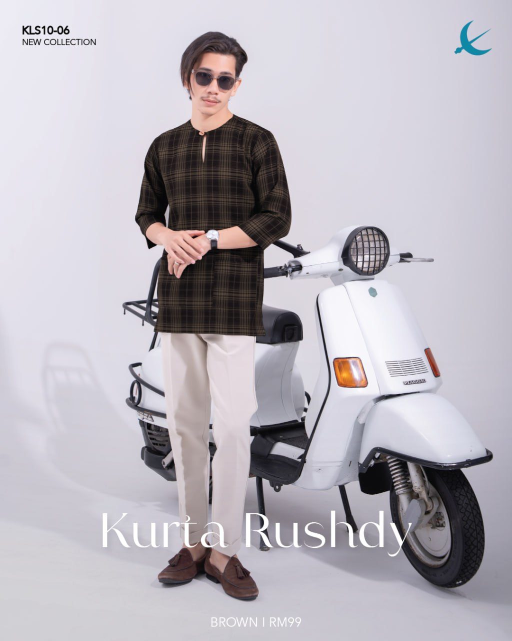 KURTA RUSHDY BROWN (2024)