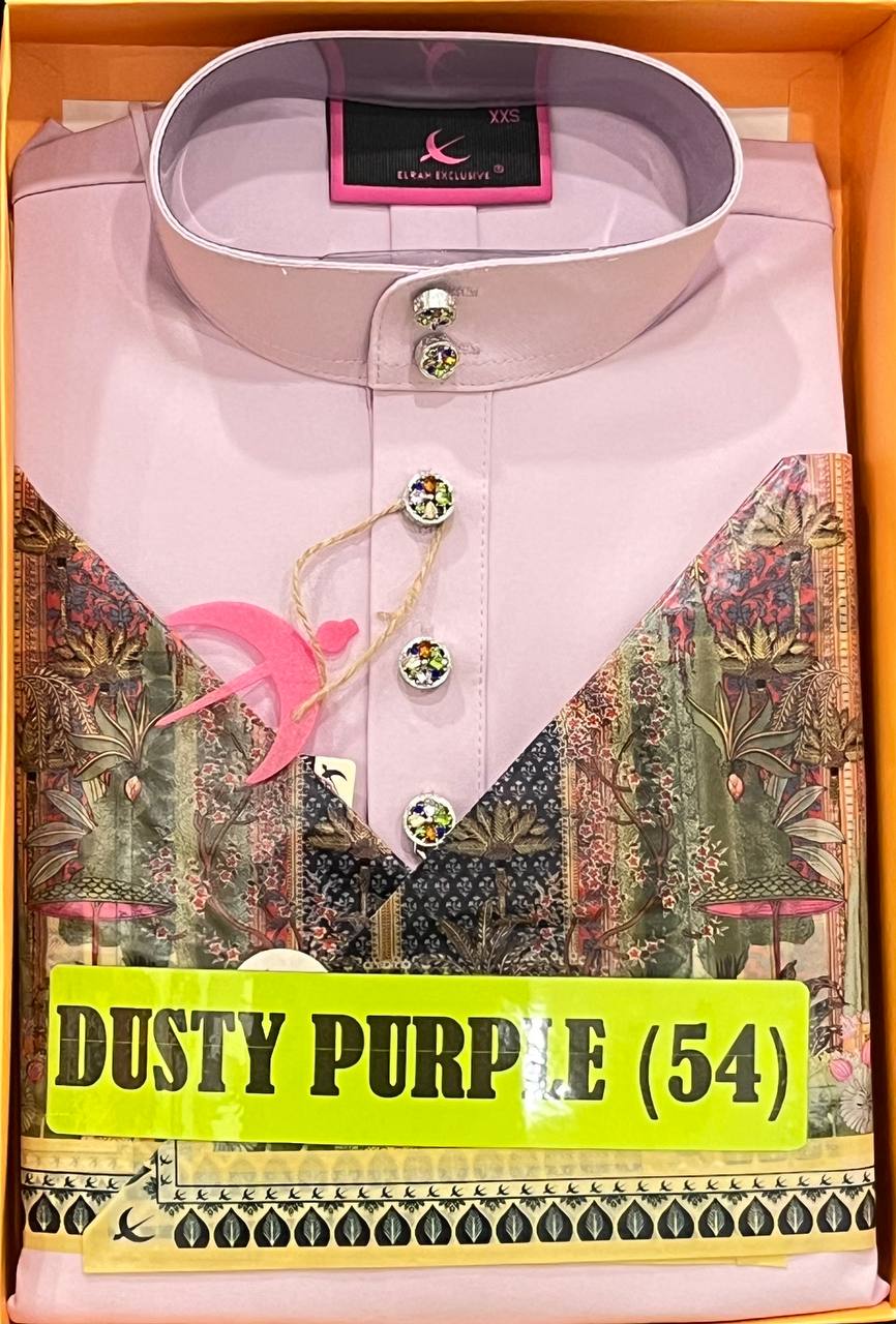 BAJU MELAYU SENNA DUSTY PURPLE