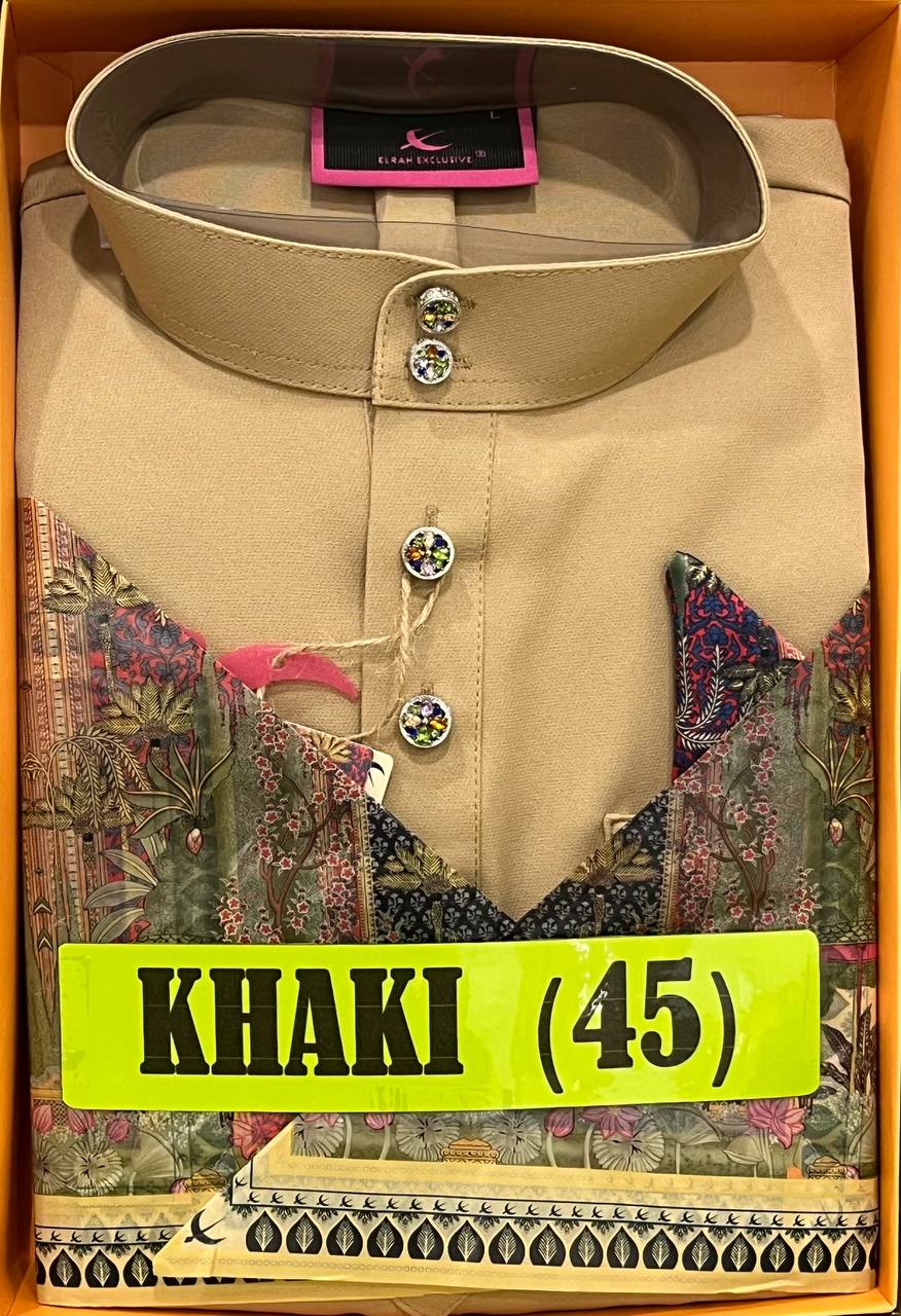 BAJU MELAYU SENNA KHAKI