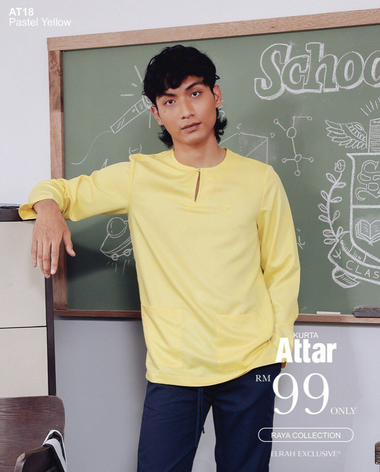 KURTA ATTAR PASTEL YELLOW