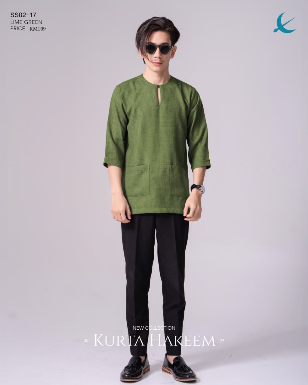 KURTA HAKEEM LIME GREEN (2024)