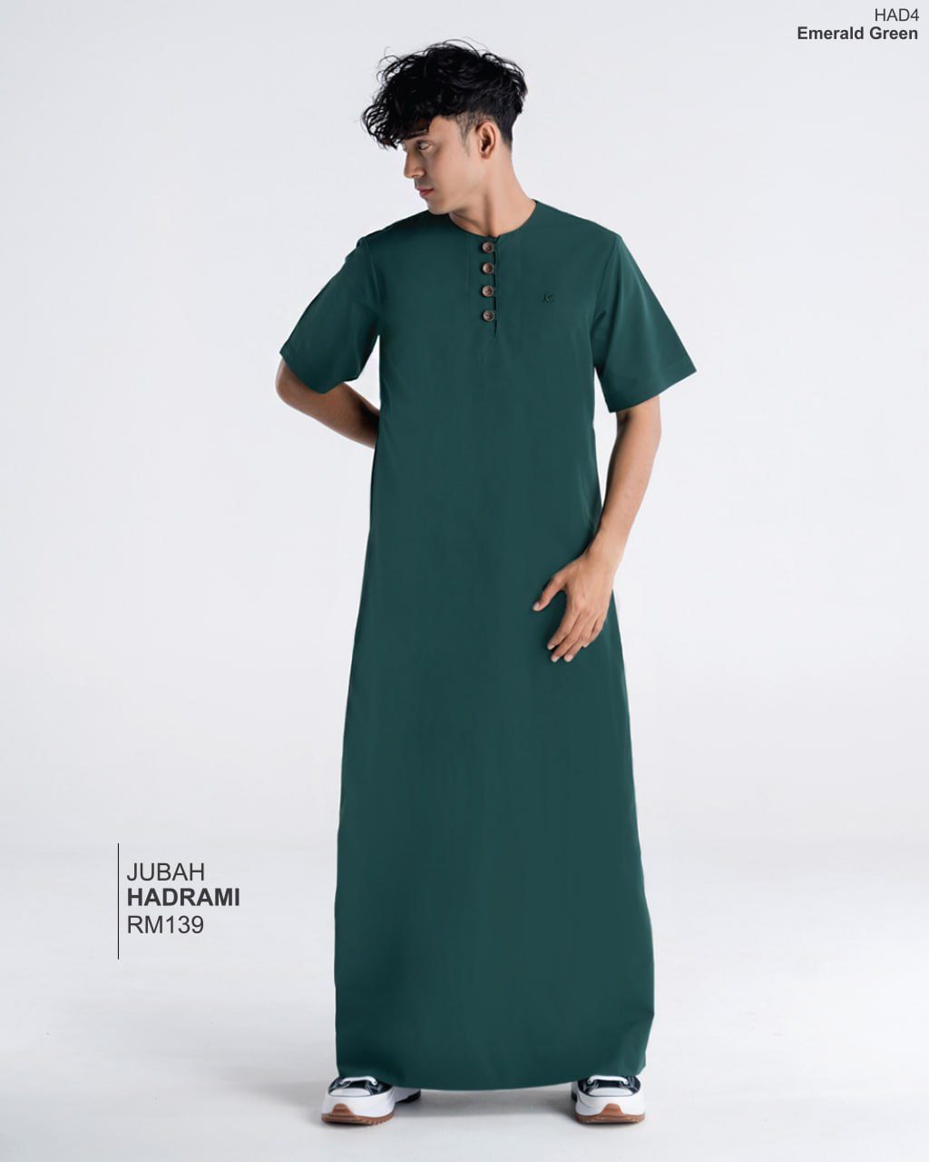 JUBAH HADRAMI EMERALD GREEN (2024)