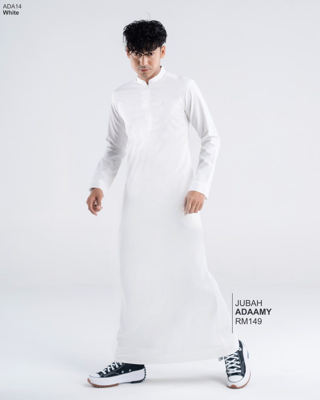 JUBAH ADAAMY WHITE (2024)