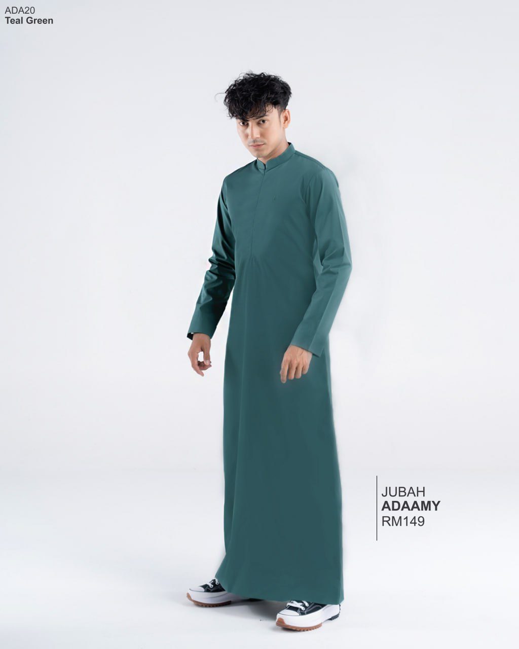 JUBAH ADAAMY TEAL GREEN (2024)