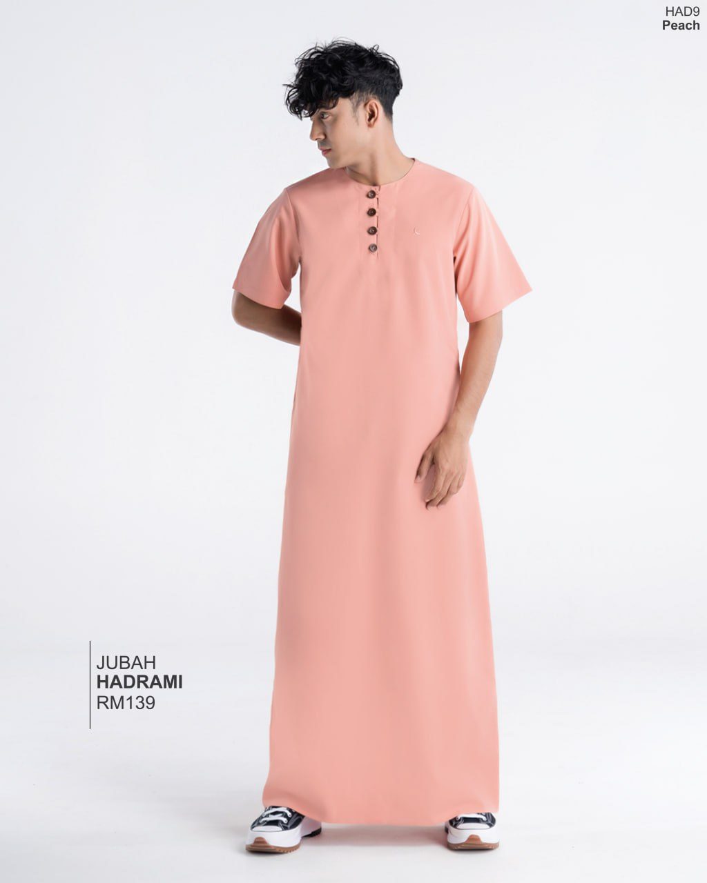 JUBAH HADRAMI PEACH (2024)